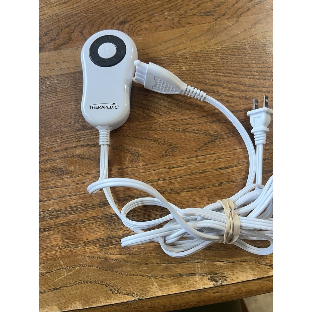 Therapedic Serta Electric Heated Blanket Power Controller Cord Plug PFI-HDE-TW1